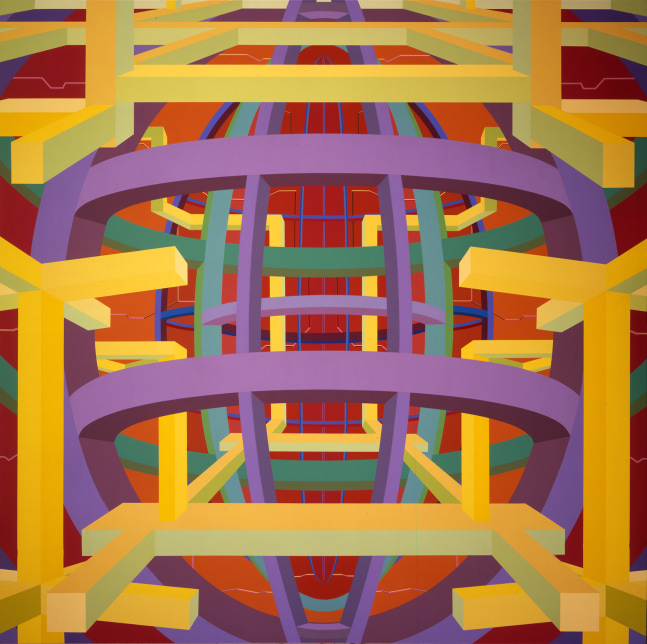 Hadrian&amp;#39;s Court II

1982

Acrylic on canvas

108 x 108 inches