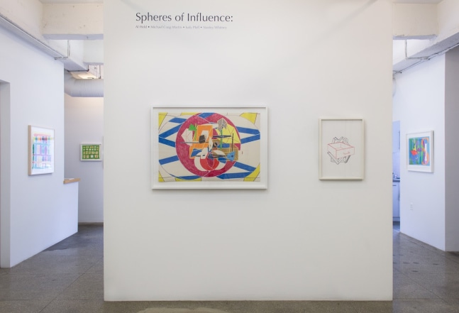 Spheres of Influence: Al Held, Michael Craig-Martin, Judy Pfaff and Stanley Whitney