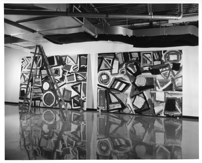Al Held: Taxi Cabs 1959