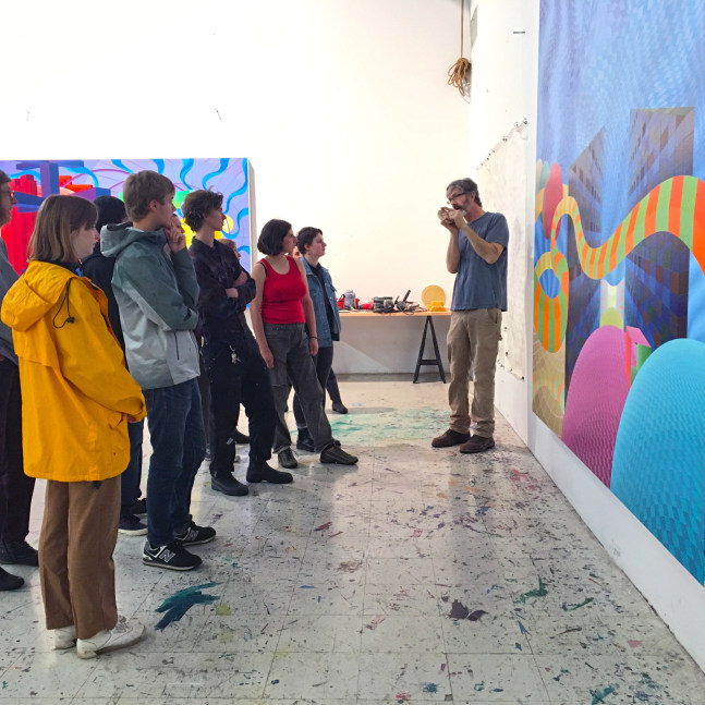 Studio and Collections Manager, Gene Benson, describing Held&amp;rsquo;s process