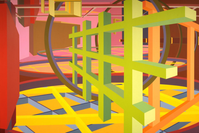 Piero&amp;#39;s Piazza

1982

Acrylic on canvas

96 x 144 inches

Collection of the Albright-Knox Art Gallery, Buffalo