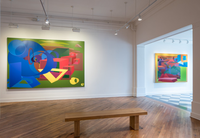 Al Held &ndash; Luminous Constructs: Paintings &amp; Watercolors from the 1990s