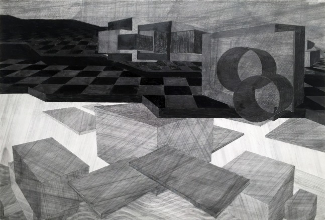 Untitled

1996

Graphite and litho crayon on paper

47 1/4 x 69 inches