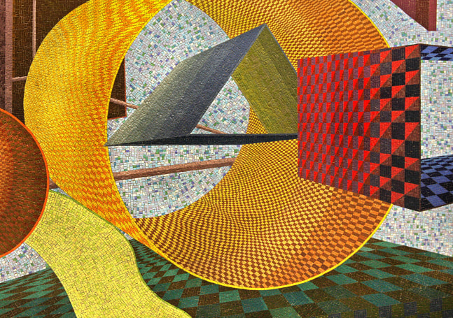 Passing Through (detail)

2004

Glass mosaic

Lexington Avenue - 53rd Street Subway Station, Metropolitan Transit Authority Arts for Transit, New York, New York