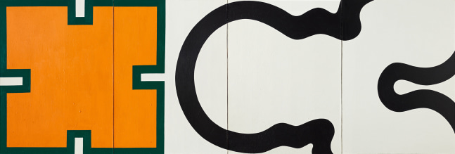Genesis

1963

Acrylic on canvas

114 x 336 inches

On permanent loan to the Schalager Museum, Basel