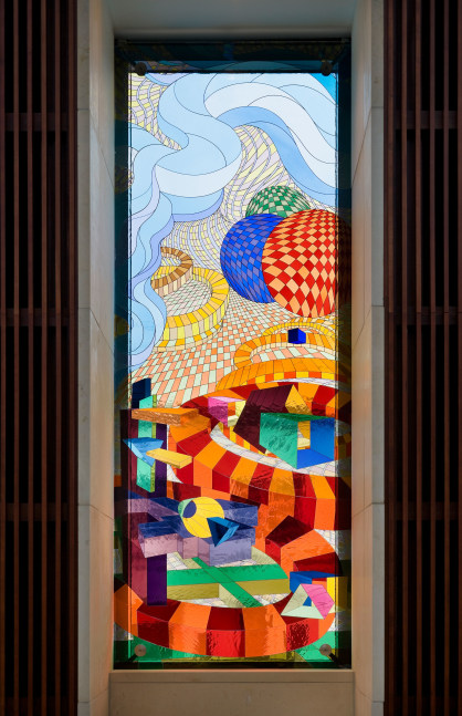 Untitled

2005

Stained glass

122 x 67 inches

Young Federal Courthouse, Orlando, Florida (Leers Weinzapfel Associates, architects)