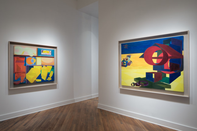 Al Held &ndash; Luminous Constructs: Paintings &amp; Watercolors from the 1990s