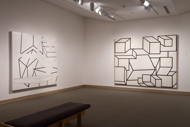 Al Held &amp; Robert Mangold: B/W &amp; Color