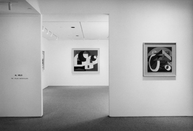 Al Held: The Italian Watercolors