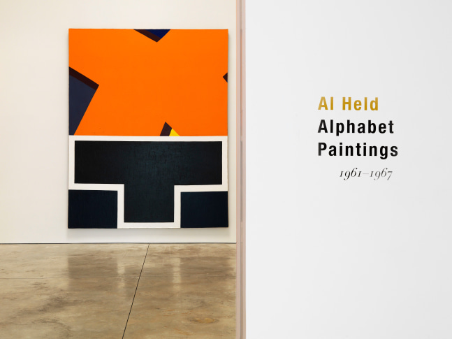 Al Held: Alphabet Paintings 1961&ndash;1967
