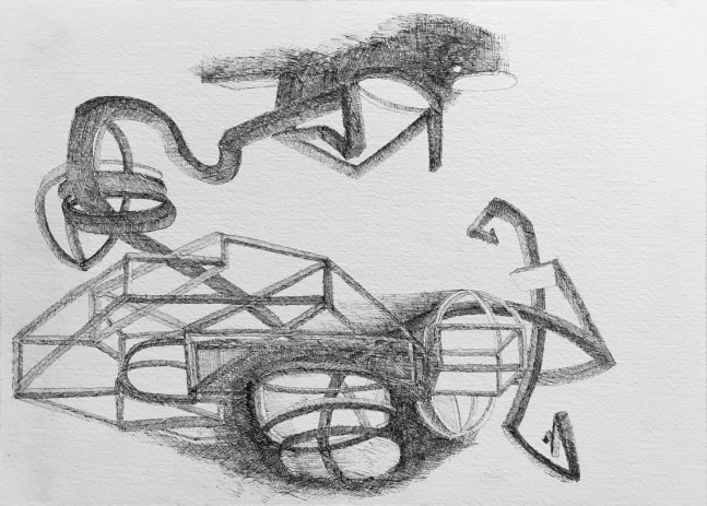 SK 8-23

c. 1982

Ink on paper

10 1/4 x 14 1/4 inches
