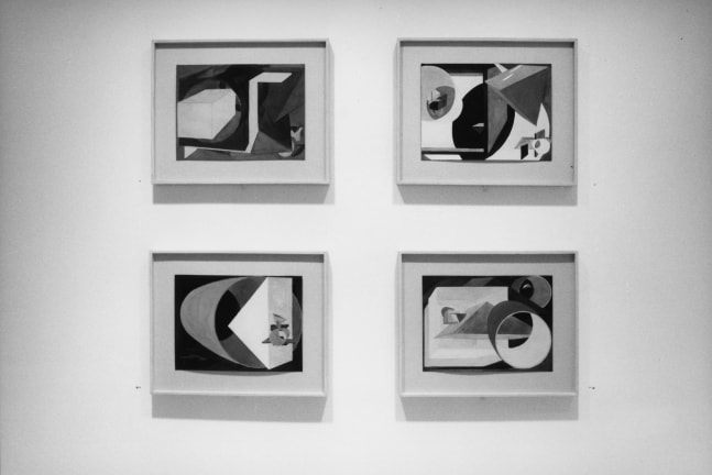 Al Held: Watercolors