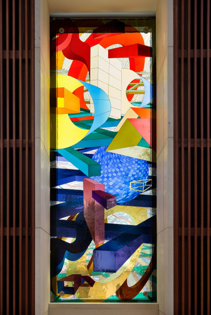 Untitled

2005

Stained glass

122 x 67 inches

Young Federal Courthouse, Orlando, Florida (Leers Weinzapfel Associates, architects)