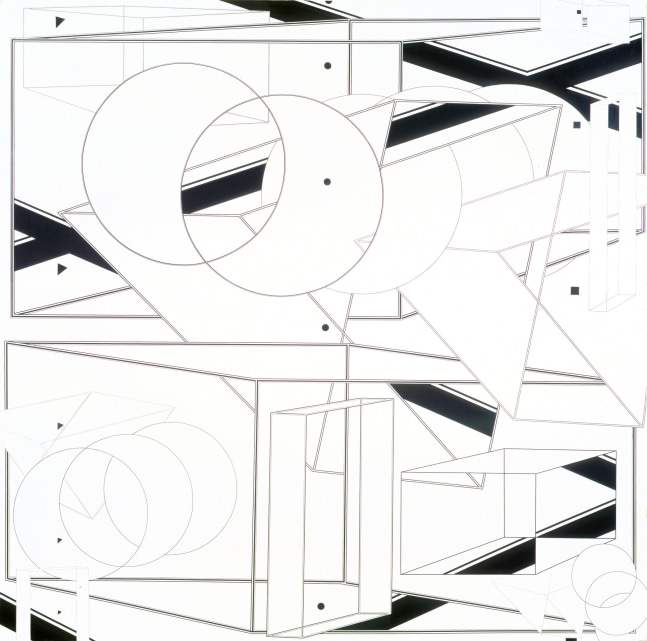 Inversion XII
1977
Acrylic on canvas
60 x 60 inches