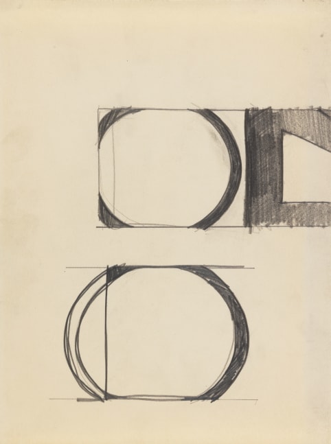 Untitled

c. 1964

Graphite on paper

11 7/8 x 9 inches