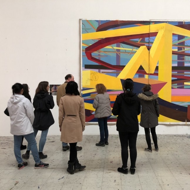 SUNY New Paltz students immersed in Al Held&amp;rsquo;s public projects