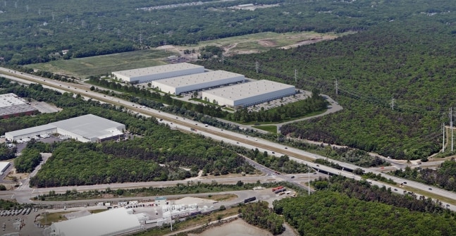 Aerial View of Brookhaven Logistics Center