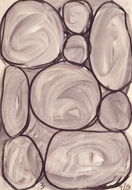 Untitled, 1954
Charcoal on paper
17 3/8 &amp;times; 12 1/8 in. (44.1 &amp;times; 30.8 cm)