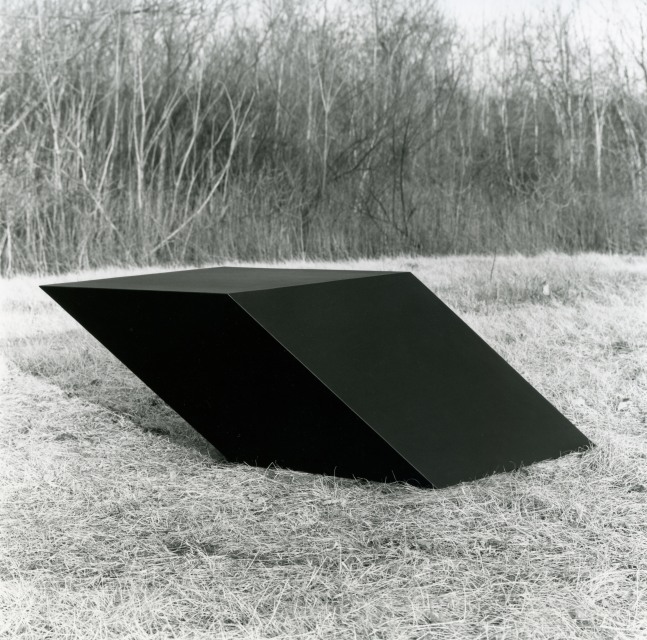 For V.T.
Welded bronze, black patina
28 in. &amp;times; 7 ft. &amp;times; 4 ft. 8 in. (71.1 &amp;times; 213.4 &amp;times; 142.2 cm),&amp;nbsp;edition 5/6
Private collection
Dedication: Victoria Tarlov