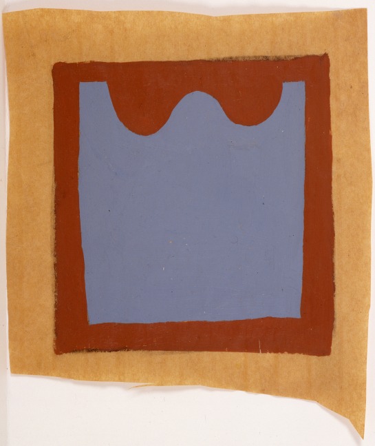 Untitled, ca. 1960s
Gouache on paper
6 3/8 &amp;times; 5 1/2 in. (16.2 &amp;times; 14 cm)