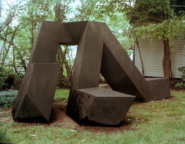 Plywood, painted black
7 ft. 7 1/4 in. &amp;times; 18 ft. 8 in. &amp;times; 11 ft. 3 in. (231.8 &amp;times; 569 &amp;times; 342.9 cm)