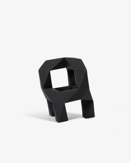 Fiberboard, painted black
71&amp;frasl;2&amp;nbsp;&amp;times; 6 &amp;times; 7 in. (19.1 &amp;times; 15.2 &amp;times; 17.8 cm)