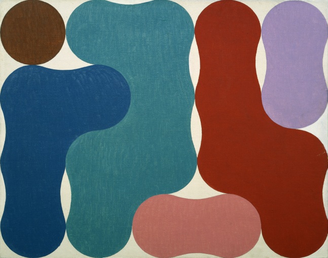 Untitled, 1953&amp;ndash;54
Oil on board
15 3/4 &amp;times; 19 1/2 in. (40 &amp;times; 49.5 cm)