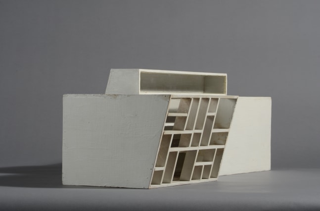 Model, painted wood
11 &amp;times; 31 1/4 &amp;times; 14 1/2 in. (27.9 &amp;times; 79.4 &amp;times; 36.8 cm)