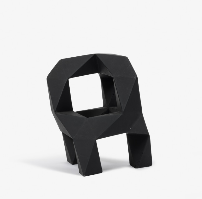 Fiberboard, painted black
7 1/2&amp;nbsp;&amp;times; 6 &amp;times; 7 in. (19.1 &amp;times; 15.2 &amp;times; 17.8 cm)