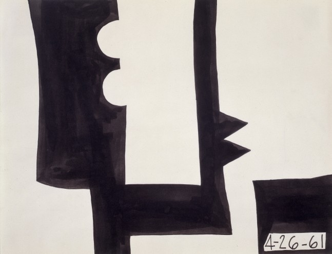 Untitled, 1961
Ink on paper
8 3/8 &amp;times; 10 7/8 in. (21.3 &amp;times; 27.6 cm)
The Museum of Modern Art