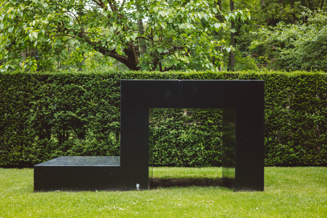 Steel, painted black
5 ft. 4 in. &amp;times; 10 ft. 8 in. &amp;times; 5 ft. 4 in. (162.6 &amp;times; 325.1 &amp;times; 162.6 cm), edition 2/3
Don Quixote Foundation