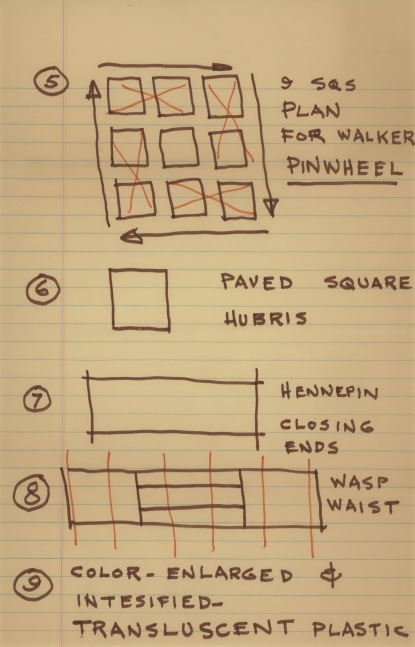 Ink on ruled paper,&amp;nbsp;14 &amp;times; 8 1/2 in. (35.6 &amp;times; 21.6 cm)