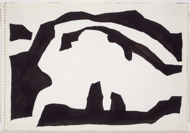 Untitled, 1970
Ink on paper
9 &amp;times; 12 15/16 in. (22.9 &amp;times; 32.9 cm)