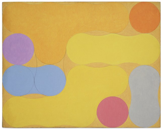 Untitled, 1953&amp;ndash;54
Oil on board
15 3/4 &amp;times; 19 1/2 in. (40 &amp;times; 49.5 cm)