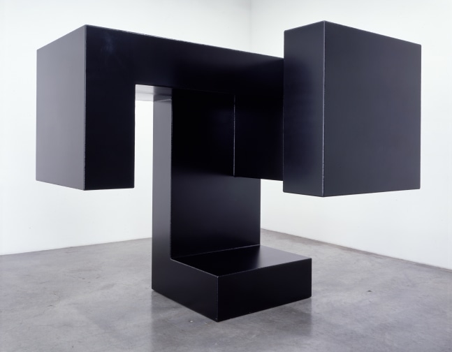 Steel, painted black
8 &amp;times; 8 &amp;times; 8 ft. (243.8 &amp;times; 243.8 &amp;times; 243.8 cm), edition 1/3
High Museum of Art, Atlanta, GA