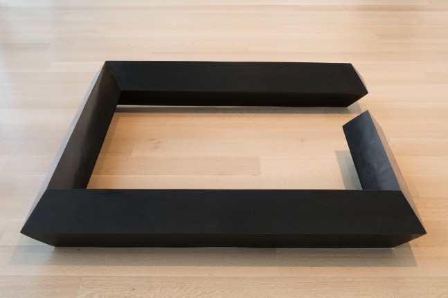Cast bronze, black patina
10 in. &amp;times; 4 ft. 7 in. &amp;times; 4 ft. 7 in. (25.4 &amp;times; 139.7 &amp;times; 139.7 cm), edition 1/6
Art Institute of Chicago, IL