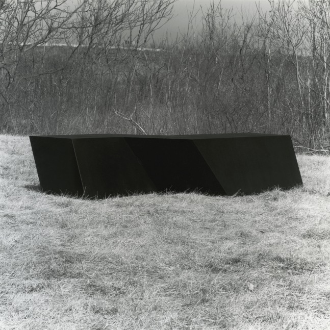For D.C.
Welded bronze, black patina
33 in. &amp;times; 11 ft. 8 in. &amp;times; 6 ft. 8 in. (83.8 &amp;times; 355.6 &amp;times; 203.2 cm),&amp;nbsp;edition 2/6
Ho-Am Museum, Seoul
Dedication: Dominique Charlot