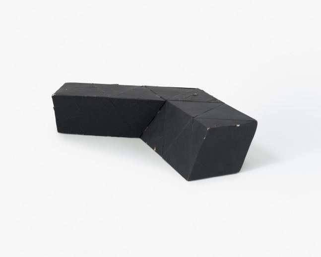 Card stock, painted black
31&amp;frasl;4 x 161&amp;frasl;2&amp;nbsp;x 81&amp;frasl;4 in. (8.3&amp;nbsp;x 41.9&amp;nbsp;x 21 cm)