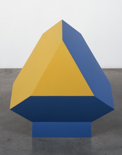 Bronze, painted red, blue, ochre
32 &amp;times; 25 &amp;times; 25 in. (81.3 &amp;times; 63.5 &amp;times; 63.5 cm), edition 1/6
&amp;nbsp;
