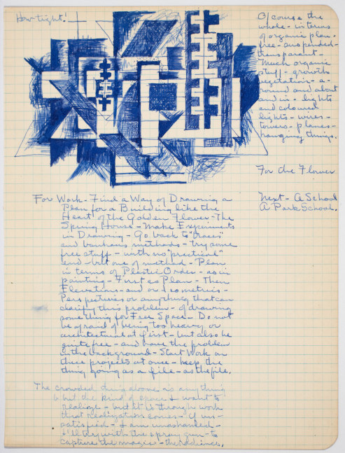 Ink on gridded paper,&amp;nbsp;9 3/4 &amp;times; 7 3/8 in. (24.8 &amp;times; 18.7 cm)