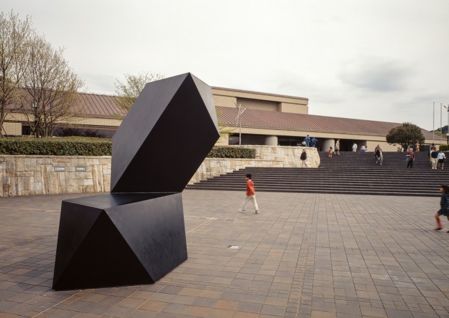 Steel, painted black
11 ft. 6 in. &amp;times; 7 ft. 6 in. &amp;times; 11 ft. 6 in. (350.5 &amp;times; 228.6 &amp;times; 350.5 cm), edition 3/3
Shizuoka Prefectural Museum of Art, Japan