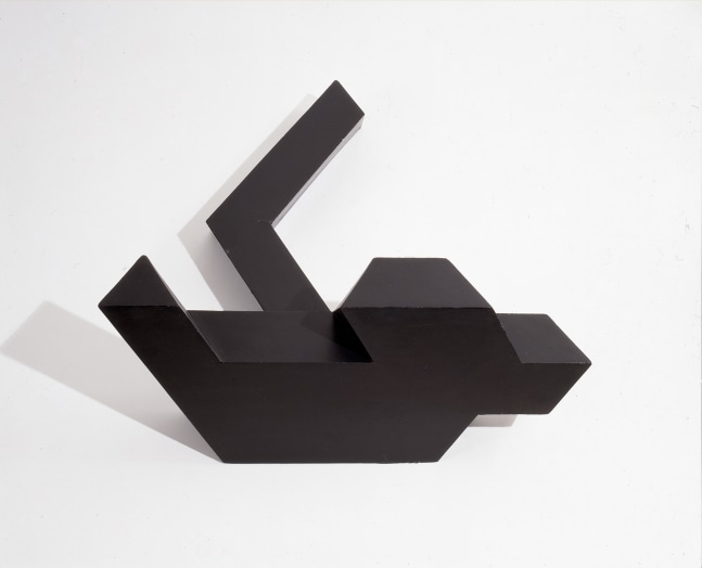 Cardboard, painted black
111&amp;frasl;2 &amp;times; 30 &amp;times; 32 in. (29.2 &amp;times; 76.2 &amp;times; 81.3 cm)