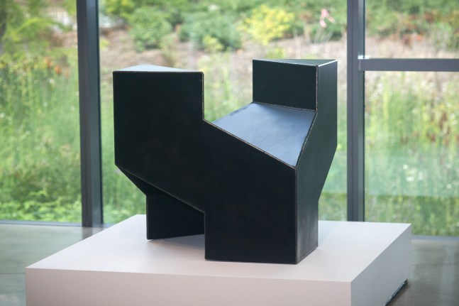Steel
301&amp;frasl;2 x 421&amp;frasl;2 x 423&amp;frasl;4 in.&amp;nbsp;(77.5 &amp;times; 108 &amp;times; 108.6 cm), edition AP
The Frances Lehman Loeb Art Center at Vassar College, Poughkeepsie, NY