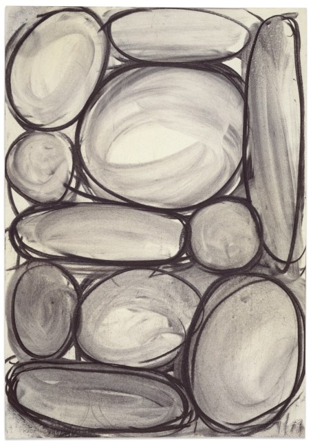 Untitled, 1954
Charcoal on paper
17 3/8 &amp;times; 12 1/8 in. (44.1 &amp;times; 30.8 cm)