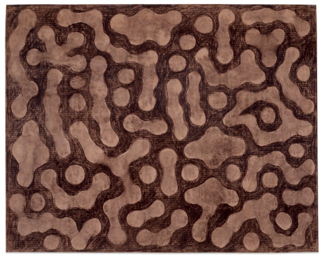 Untitled, 1953&amp;ndash;55
Charcoal on brown paper
31 3/4 &amp;times; 39 1/4 in. (80.6 &amp;times; 99.7 cm)
The Metropolitan Museum of Art, New York