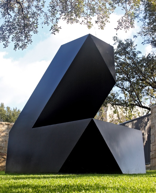 Steel, painted black
11 ft. 4 in. &amp;times; 13 ft. 10 in. &amp;times; 9 ft. 3 in. (345.4 &amp;times; 421.6 &amp;times; 281.9 cm), edition AP
Private collection