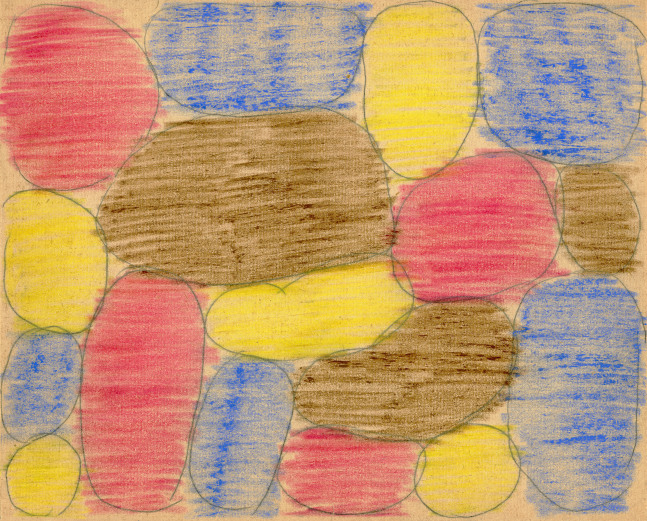 Untitled, 1954
Crayon on paper
8 &amp;times; 10 in. (20.3 &amp;times; 25.4 cm)