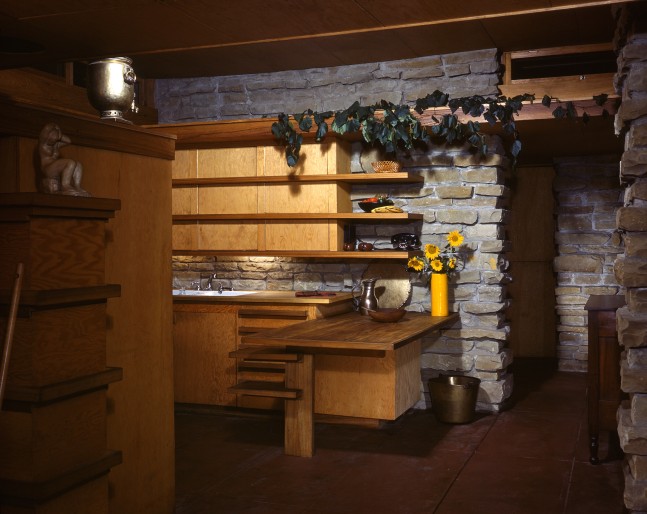 Interior view, 1940s