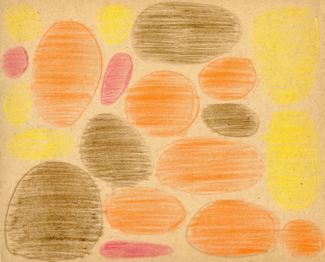 Untitled, 1954
Crayon on paper
8 &amp;times; 10 in. (20.3 &amp;times; 25.4 cm)