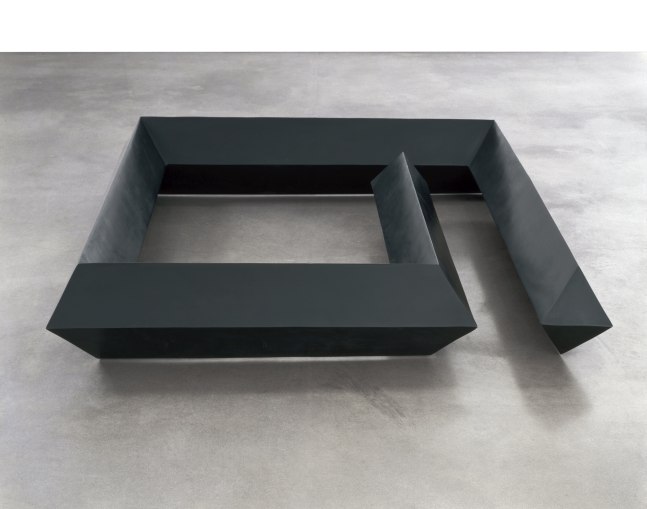 Cast bronze, black patina
10 &amp;times; 55 &amp;times; 55 in. (25.4 &amp;times; 139.7 &amp;times; 139.7 cm), edition 4/9
Private collection&amp;nbsp;